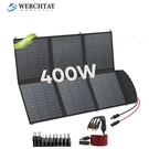 400W Portable Folding Solar Panel Charger Power Station IP65 For Home Rv Camping. Fixed Price $209.99.