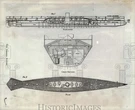 Press Photo Drawing Of The Stevens Battery Naval Vessel - KFX28436. Fixed Price $24.99.