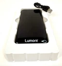 *lumore 9KMAH Power Bank & Charger With Cables Black. New. Fixed Price $24.00.