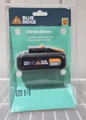 Blue Ridge Tools 20V Replacement Extra Lithium Ion Rechargeable Battery. Fixed Price $15.75.