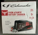 New Schumacher Farm & Ranch Battery Charger, FR01237, Volt Batteries. Fixed Price $110.00.