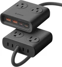 Charge Multiple Devices Power Strip 8 In 1 With Usb 4 Outlets 5 Ft Cord. Fixed Price $22.99.