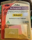 Delkin Devices EN-EL5 Rechargeable Battery Efilm. Fixed Price $12.50.