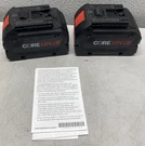 Bosch Core 8AH Lithium-ion Batteries (2-PACK) GBA18V80-2PK. Fixed Price $179.99.