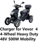 Battery Charger For 500W Vevor Heavy Duty 48V Wheel Mobility Scooter. Fixed Price $50.48.