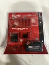 Milwaukee M18 Redlithium XC5.0 18V 5.0AH Li-ion Battery & Charger Kit Black. Fixed Price $81.94.