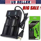 Usb Smart Battery Charger FOR18550 14500 16340 Rechargeable Li-ion Batteries Lot. Fixed Price $409.08.