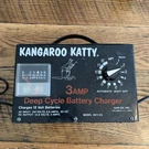 Kangaroo Katty Deep Cycle Battery Charger 3 Amp Electric Golf 12V Timer. Fixed Price $39.00.