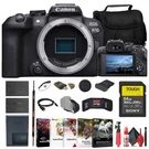 Canon Eos R10 Mirrorless Camera + Sony 64GB Tough Sd Card Bag Charger More. Fixed Price $1329.95.