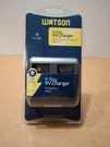 Watson 4-BAY Charger For Ni-mh Rechargeable Batteries. Fixed Price $18.50.