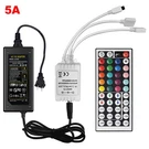 44KEY Ir Controller+power Supply Adapter For 2835 3528 5050 Rgb Led Strip Lights. Fixed Price $11.99.