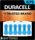 Duracell 675 6CT Batteries. Fixed Price $9.99.