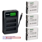 Kastar LB060 Battery Triple Charger For Kodak LB-060 Pixpro AZ251 AZ421 AZ528. Fixed Price $24.49.