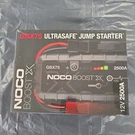 Noco Boost GBX75 2500A 12V Ultrasafe Portable Jump Starter- Sealed New. Fixed Price $225.00.