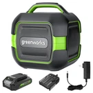 New Greenworks Powerall 24V Bluetooth Portable Speaker 2.0AH Battery Outdoor. Fixed Price $175.00.