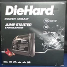 Diehard Automatic 12 V 750 Amps Handheld Portable Black Battery Jump Starter New. Fixed Price $114.95.