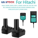12V Li-ion Battery/charger For Hitachi BCL1015S 331065 BCL1030A. Fixed Price $18.91.