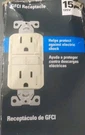 Eaton GF15V Receptacle 15A 125V Outlet Port. Ivory. Fast,free Shipping. Fixed Price $15.00.