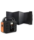 Alpha Digital Portable Power Station & Solar Panel Bundle 155WH 42000MAH. Fixed Price $249.00.