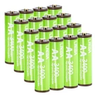 Lots 1.5V 3400MWH Aa Rechargeable Li-ion Batteries For Flashlight/toys/remote. Fixed Price $29.99.