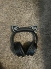 Mindkoo MH-7 Cat Ear Bluetooth Led Light Up Headphones With Microphone. Fixed Price $50.00.