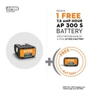 Stihl 36 Volt Lithium-ion Battery, Model# Ap 300. Fixed Price $324.99.