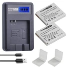 Powertrust 2-PACK 1200MAH 3.7V NB-4L Battery And Lcd Usb Charger For Black. Fixed Price $27.00.