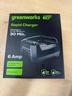 Greenworks 662910019 6AMP Rapid Charger (ECP016382). Fixed Price $39.99.