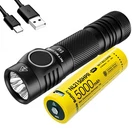 Nitecore E4K 4400 Lumen Edc Flashlight With 5000MAH Usb-c Rechargeable Battery. Fixed Price $89.95.