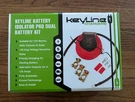 Keyline Chargers 12V 140 Amp Dual Battery Isolator (vsr) Pro Kit. Fixed Price $149.99.