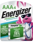 Energizer Aaa Rechargeable Power Plus Nimh Batteries 4-PACK Brand New Sealed. Fixed Price $9.45.