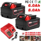 8.0AH 6.0AH For M18 Battery Milwaukee Cordless Lithium-ion 48-11-1860 Tools. Fixed Price $24.99.