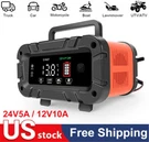Fast Charging 10A 12V24V Car Battery Charger Smart Display For Lead ACID&LIFEPO4. Fixed Price $31.99.