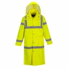 Portwest UH445 Mens Waterproof Raincoat Hi Vis Reflective Lightweight 48" Jacket. Fixed Price $46.99.