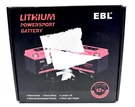 Ebl Volts Lithium Powersport Motorcycle Battery Model ML112-ST060B. Fixed Price $75.60.