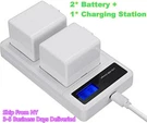 2-PACK Battery & Dual Charging Station For Arlo Pro, 2, Light Camera VMA4400. Fixed Price $35.99.