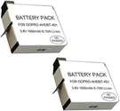 2X Gopro AHDBT-401 Li-ion Battery For Hero Black Silve. Fixed Price $8.89.