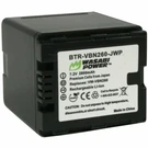 Wasabi Power Battery For Panasonic VW-VBN260 (2800MAH). Fixed Price $26.99.