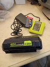 Slow Charger 40 Volt Ryobi. Fixed Price $20.00.