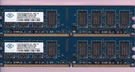 4GB 2X2GB PC2-6400 DDR2-800 Nanya Blue NT2GT64U8HD0BY-AD Desktop Ram Memory Kit. Fixed Price $14.80.