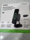 Belkin Boostcharge Pro 15W Convertible Magnetic Charging Stand Magsafe QI2. Fixed Price $30.00.