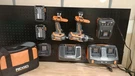 Tool Storage Combo - Pegboard Mounts For Ridgid 18V 2 Kit. Fixed Price $18.50.