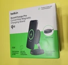 New - Belkin 15W Boostcharge Pro Convertible Magnetic Charging Stand Magsafe. Fixed Price $32.88.