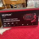 Nexpeak NC101 12V Smart Lead-acid Battery Charger Plus Maintainer. Fixed Price $34.99.