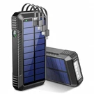 Djkk Solar Power Bank Wireless Charger 52800MAH Built In 4 Cables And Led Cam.... Fixed Price $79.86.
