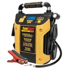 Everstart J5CPDE Jump Starter Power Station 1400 Peak Amps 500W Inverter 120 Psi. Fixed Price $79.00.