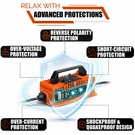 Lithiumlogic 48V 18A LIFEPO4 Charger With M19 Connector, Accessory Wires & Temp. Fixed Price $129.99.