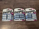 Energizer CR123 Lithium 3V Batteries Packs Exp. 12/2035. Fixed Price $21.99.