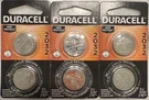 6 Pack: Duracell CR2032 DL2032 Lithium Button Battery Exp. Mar. Fixed Price $9.49.