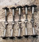 10 Pcs Ironridge UFO-CL-01-B1 Universal Solar Module Panel Clamps Black Lot. Fixed Price $62.99.